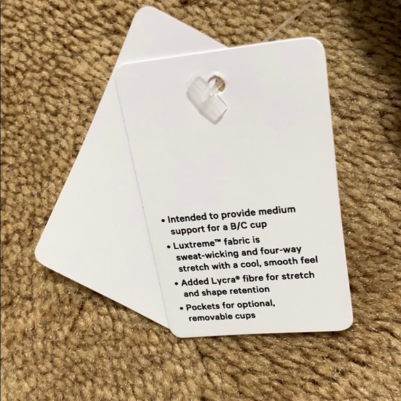 ❌Sold❌ Lululemon Summer Shade Ice Grey Energy Bra - Picture 10 of 11